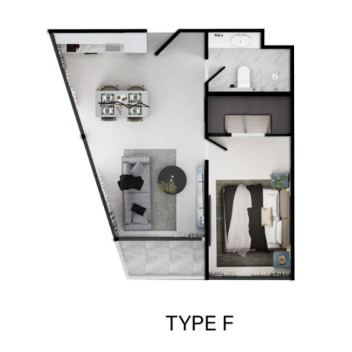 SunHills Layan, 1 bedroom apartments - from 42 m² to 53 m²